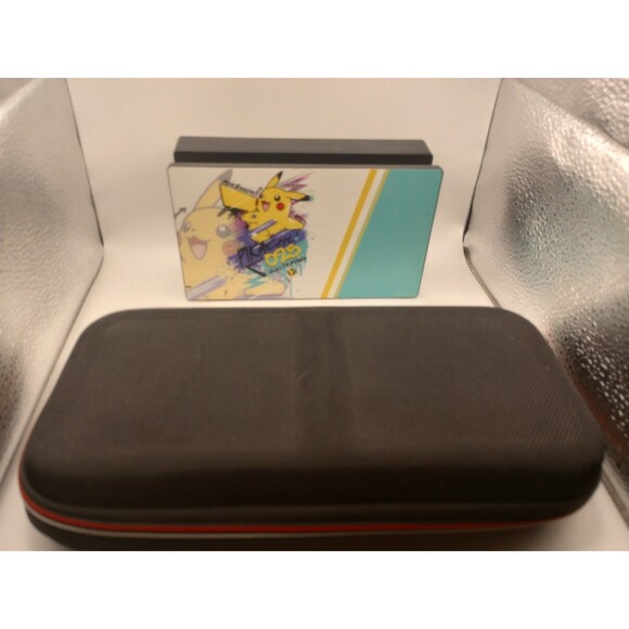 Nintendo Switch Console Lot Case Console Game Orig Packaging Box Pikachu Custom - Picture 13 of 16